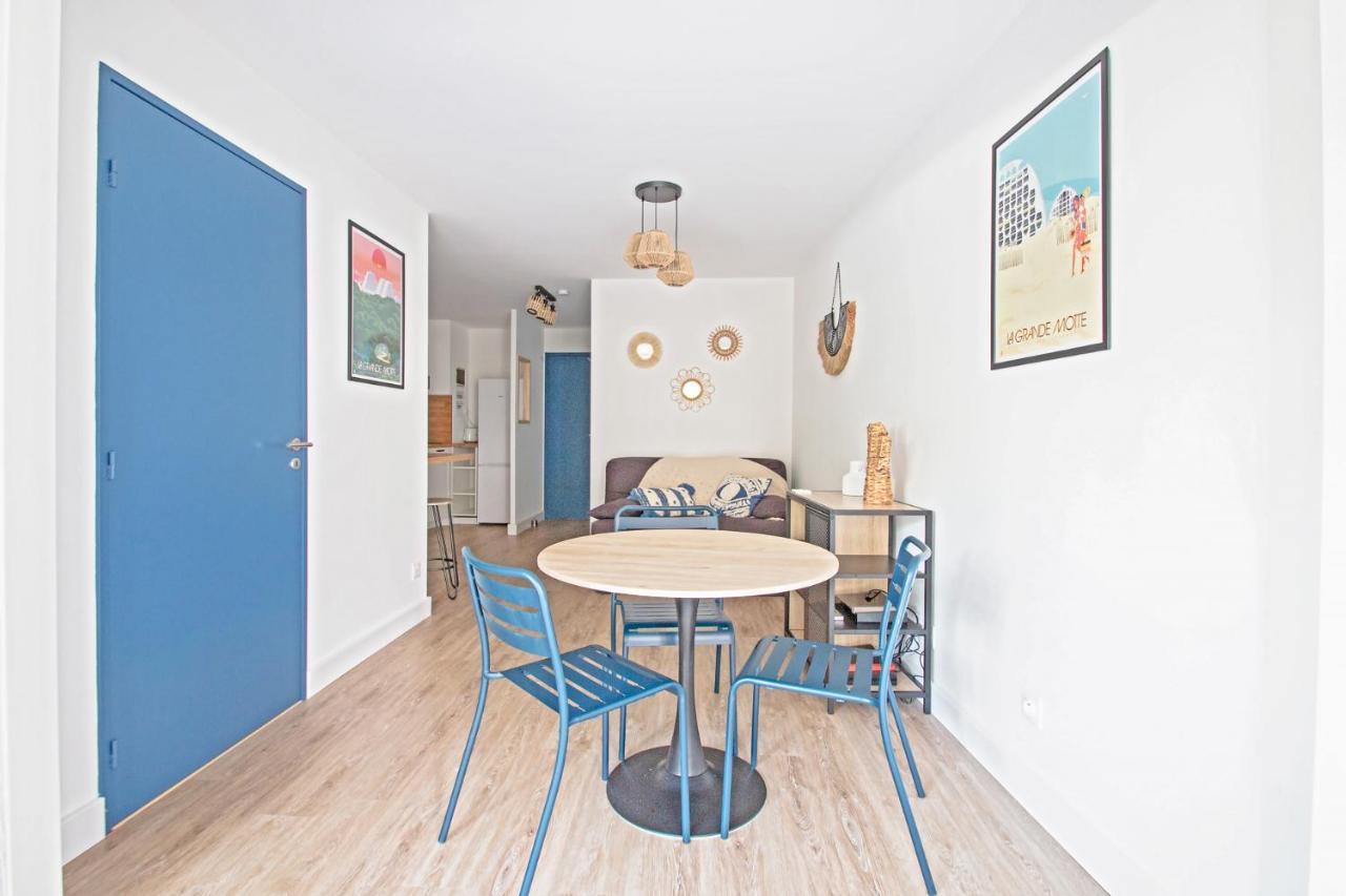 Motte Du Couchant, 6 Personnes, 4 Min De La Plage, Parking, Climatisation Ла-Гранд-Мотт Екстер'єр фото